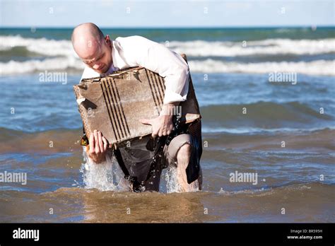 Man with Suitcase Stock Photo - Alamy