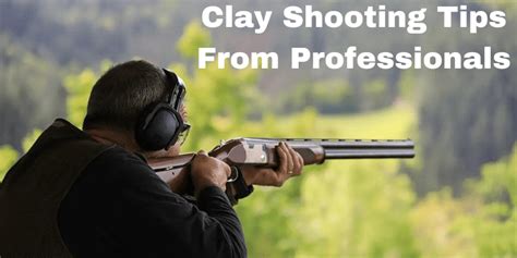 Clay Shooting Tips From Professionals