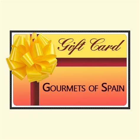 Gourmets of Spain Gift Card