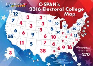 FREE C-SPAN 2016 Electoral College Map Poster for Teachers - I Crave ...