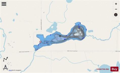 Hill River Fishing Map | Nautical Charts App