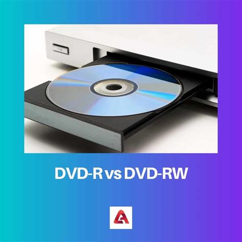 DVD-R vs DVD-RW: Difference and Comparison