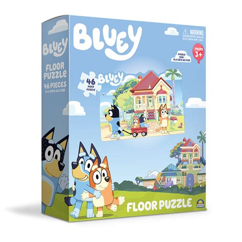 Bluey 46 Piece Floor Puzzle - Bluey Official Website