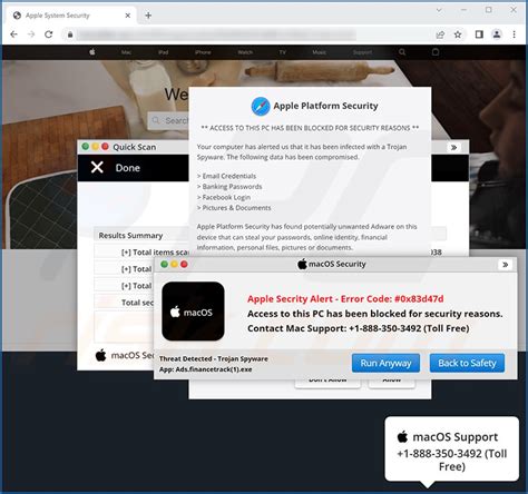 Apple Security Alert Scam (Mac) - Removal steps, and macOS cleanup (updated)