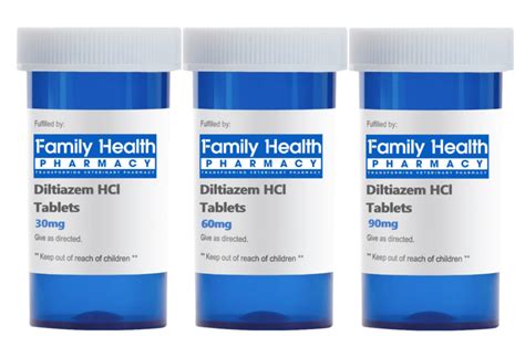 Diltiazem HCl Tablets - 1Family 1Health Pharmacy