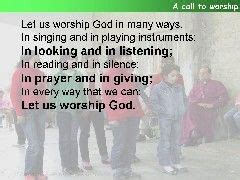 Call To Worship Prayer - Bing Images | Worship god, Worship, Prayers