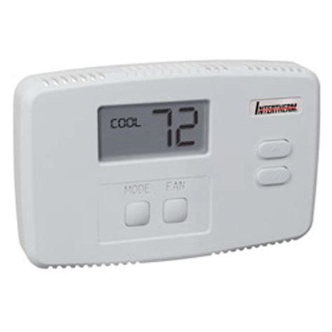 INTERTHERM Wall Thermostat Heat Only in White-903994 - The Home Depot