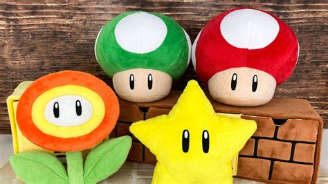 All Star Collection Plushies Of Various Super Mario Power-Up Items Up For Pre-order – NintendoSoup