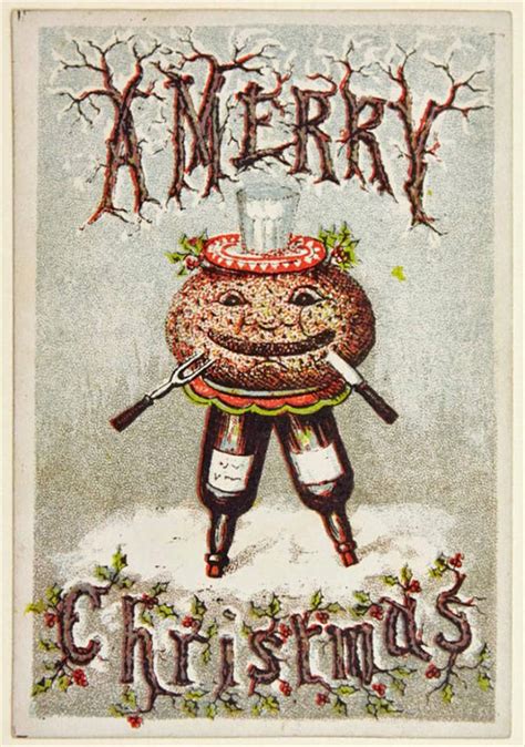 The Creepiest Victorian Christmas Cards Ever - 18 Pics