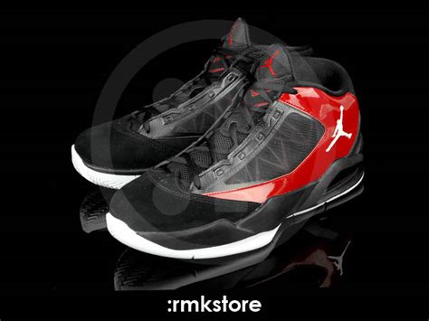 Jordan Flight the Power - Black/White-Varsity Red | Complex