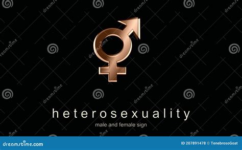 The Symbol That Represents The Heterosexuality. In Addition To LGBT, Intersex, Androgynous ...