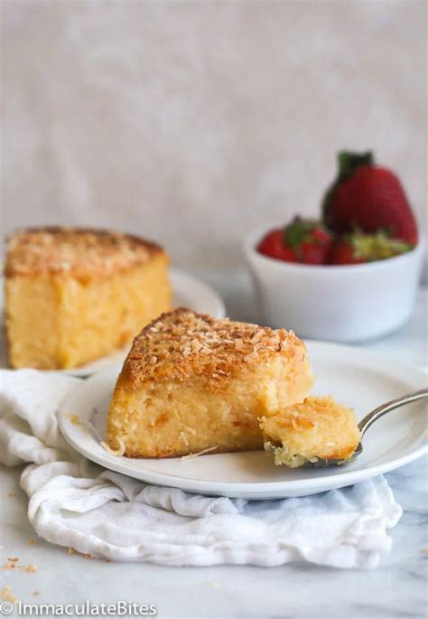 Cassava coconut cake – Immaculate Bites | Coconut recipes, Condensed ...