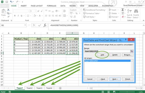 How To Combine More Than One Pivot Table In Excel Sheets Into ...