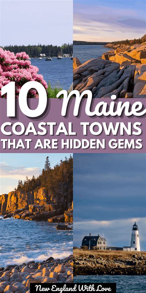 18 Coastal Towns in Maine: Hidden Gems & Popular Must Visit Spots | New England With Love