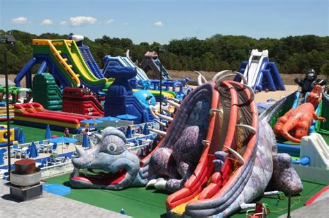 A Giant Inflatable Amusement Park in Massachusetts Opens July 1