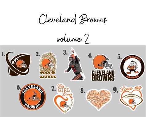 Cleveland Browns Vinyl Sticker/Decals Popular Sticker | Etsy