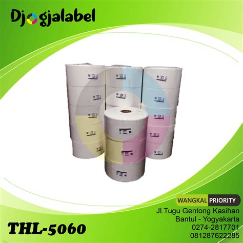 Label Barcode Thermal 50x60