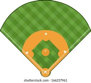 Baseball Field Vector Illustration Stock Vector (Royalty Free) 739256704