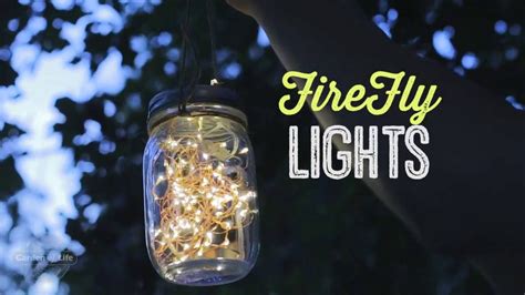 DIY Mason Jar Firefly Lights - YouTube