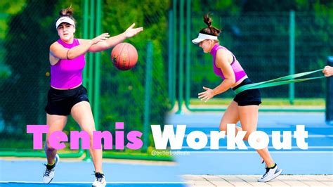 Intense Tennis Workout | ATP & WTA - YouTube