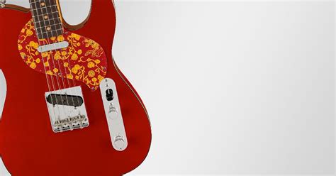 Fender Limited-Edition Raphael Saadiq Telecaster Electric Guitar Dark Red Metallic | Guitar Center