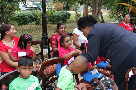 Students of the Penal Quinam ECCE Centre visit Her Excellency Paula-Mae Weekes | The Office of ...