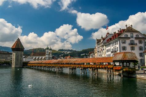 Kapellbridge Lucerne, Switzerland