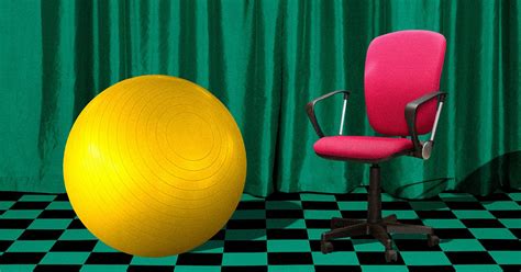 The Do's and Don'ts of Using a Yoga Ball Chair, According to Science