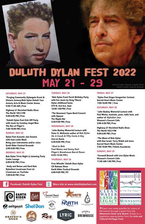 Past Events & Festivals – Duluth Dylan Fest