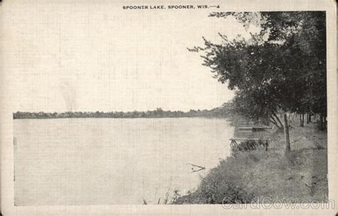 Spooner Lake Wisconsin Postcard