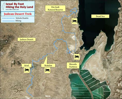 Judean Desert Trek - Inn to Inn 6 Days Trek (Masada / Ein Gedi)