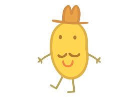 Mr Potato Peppa Pig Character Free Vector