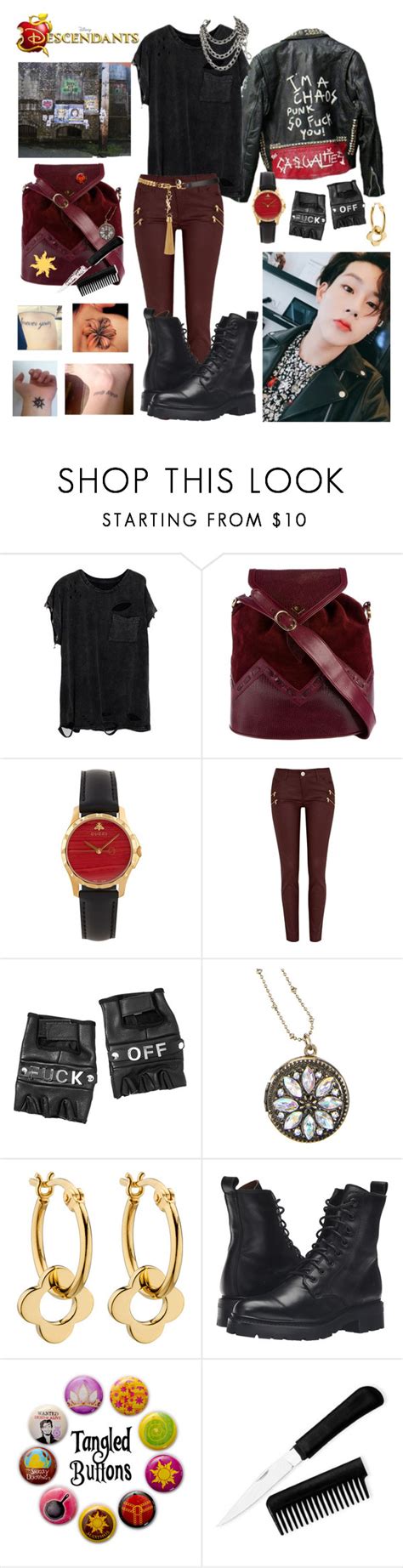 "Goliath Mothe- Son of Mother Gothel; Descendants OC" by dovelytaehyung liked on Polyvore ...