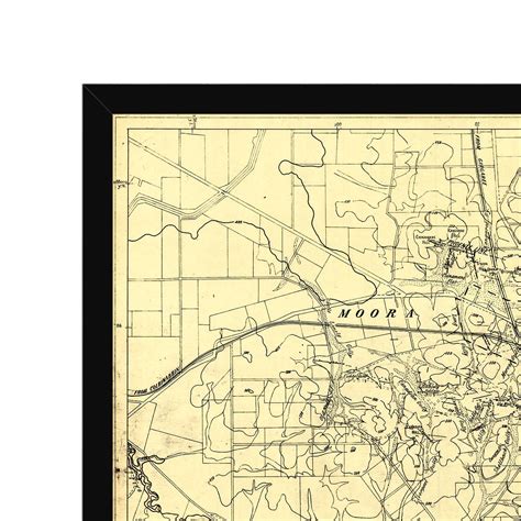 Rushworth, Victoria Australia Vintage Map #3 (1954) – Vintage Maps