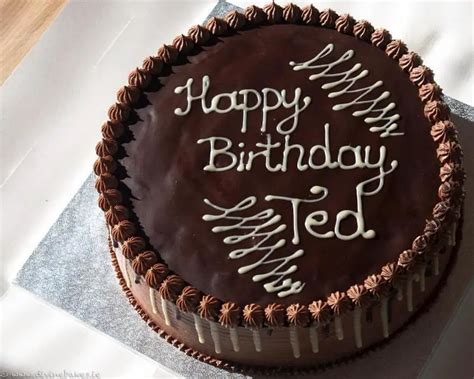 Ted birthday cake