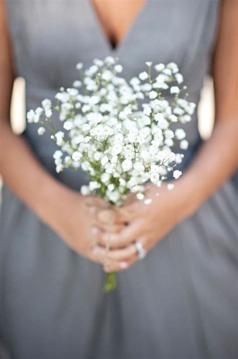 Wedding Bouquet - Small Baby's Breath Bouquet #2062168 - Weddbook