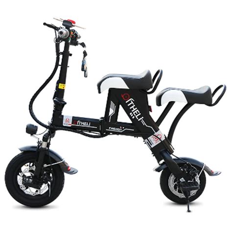 Daibot Electric Bike 500W Two Wheel Electric Scooters 12 Inch 36V Lightweight Folding Mini ...