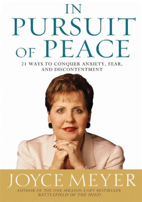 110927065-In-Pursuit-O-fPeace-Joyce-Meyer | Joyce meyer books, Joyce meyer quotes, Joyce meyer