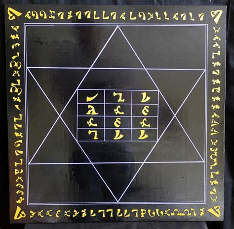 Enochian Table Top Enochian, C & C, Alchemy, Occult, Magick, Florence ...