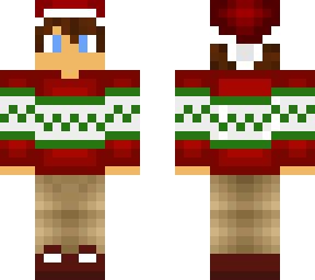 Christmas Boy Sweater | Minecraft Skin