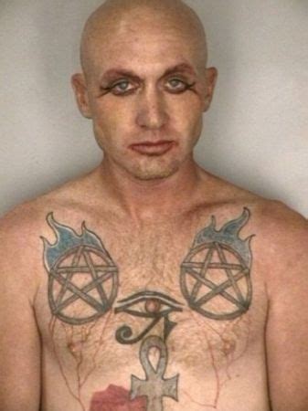 9 best Strange Tattoos From mugshots images on Pinterest | Strange tattoos, Weird tattoos and ...