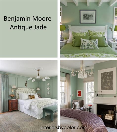 Benjamin Moore Antique Jade - Interiors By Color