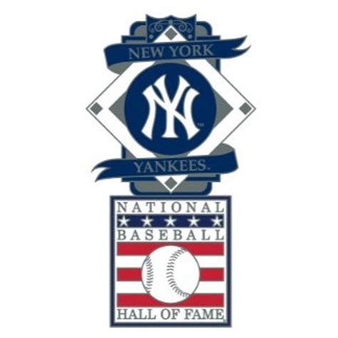 New York Yankees Baseball Hall of Fame Logo Exclusive Collector's Pin