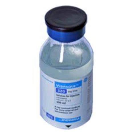 Visipaque Contrast Media Iodixanol 320 mg / mL Intravascular Injection +PlusPak Polymer Bottle ...