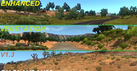 Enhanced Vegetation v 1.3 for ATS - ATS Mod | American Truck Simulator Mod