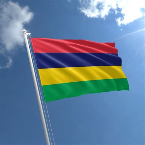 Mauritius Flag, Country Flag, Flag of Mauritius, Vibrant, Colorful, 10 ...