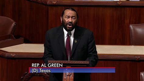 Rep. Al Green -- Speech on Alabama, Hate, and Impeachment Vote - YouTube