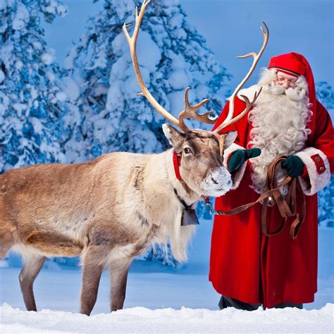 In Rovaniemi in Finland, you can meet Santa Claus in the Santa Claus ...