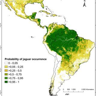 Study area map. Indicated are historical and current jaguar range (see ...