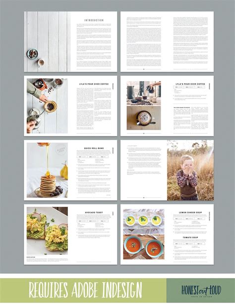 Cookbook Template Indesign With A Simple But Modern Touch, Template.net ...